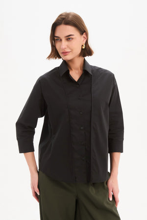 PANEL FRONT BIND SHIRT
