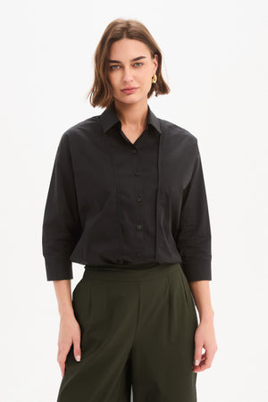 PANEL FRONT BIND SHIRT