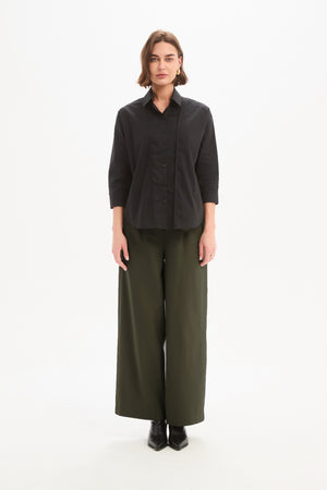 PANEL FRONT BIND SHIRT