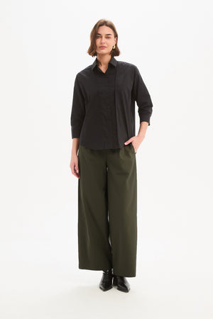 PANEL FRONT BIND SHIRT