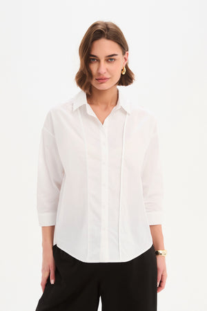 PANEL FRONT BIND SHIRT