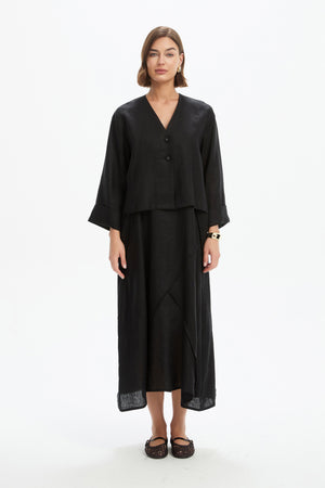 RELAXED LINEN JACKET