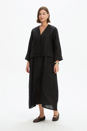 RELAXED LINEN JACKET