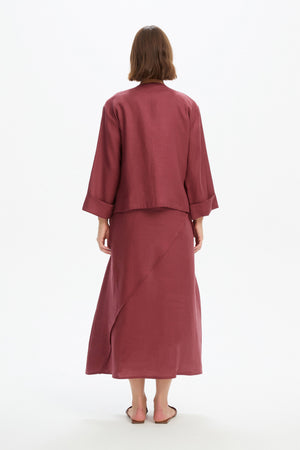 RELAXED LINEN JACKET