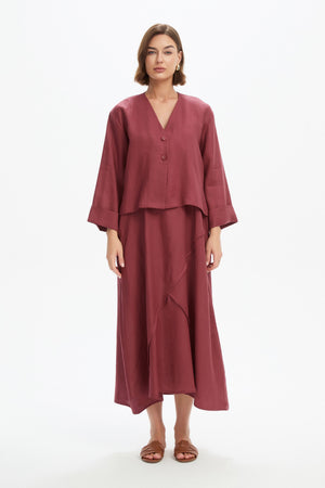 RELAXED LINEN JACKET