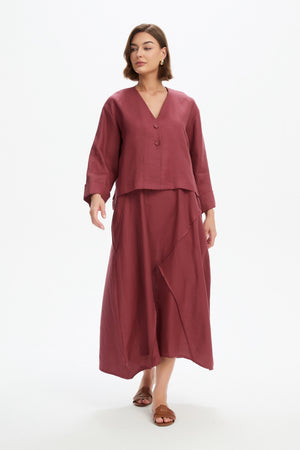 RELAXED LINEN JACKET