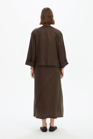 RELAXED LINEN JACKET
