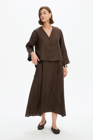 RELAXED LINEN JACKET