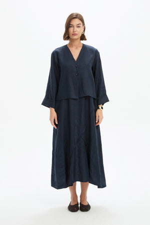 RELAXED LINEN JACKET