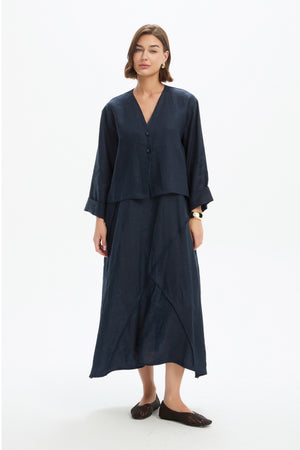 RELAXED LINEN JACKET