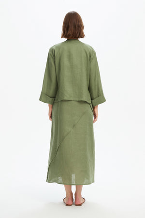RELAXED LINEN JACKET