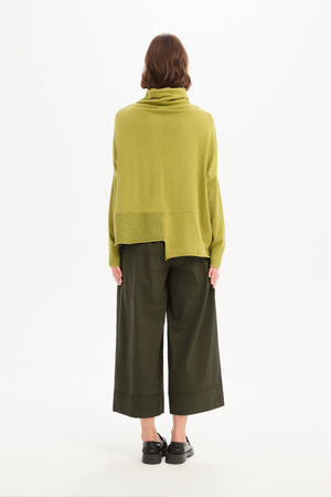 ROLL HEM POCKET KNIT