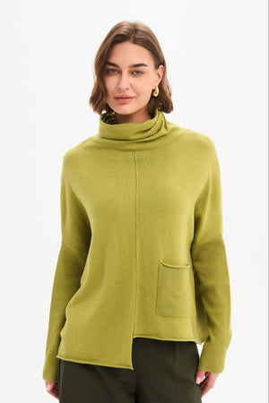 ROLL HEM POCKET KNIT