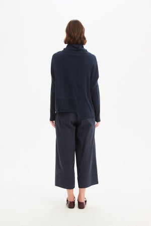 ROLL HEM POCKET KNIT