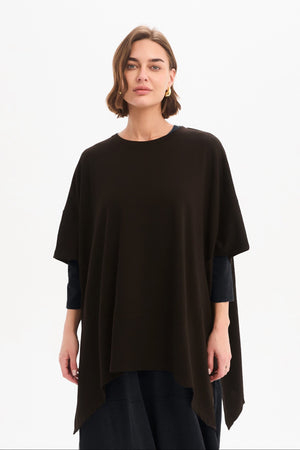 SPLIT HEM KNIT TOP