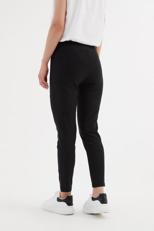 STRAIGHT CROP PANT - HIGH ANKLE