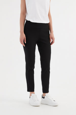 STRAIGHT CROP PANT - HIGH ANKLE