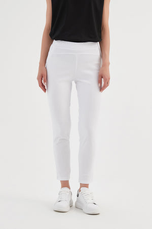 STRAIGHT CROP PANT - HIGH ANKLE
