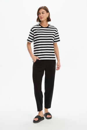 [PRE-ORDER] STRIPE BOXY TEE