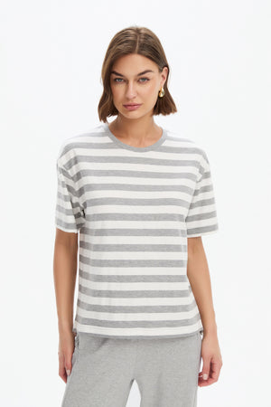 [PRE-ORDER] STRIPE BOXY TEE