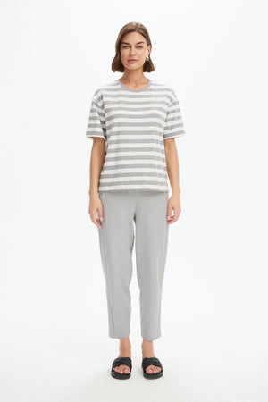 [PRE-ORDER] STRIPE BOXY TEE