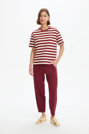[PRE-ORDER] STRIPE BOXY TEE