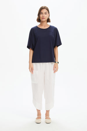 WIDE SLEEVE YOKE TEE