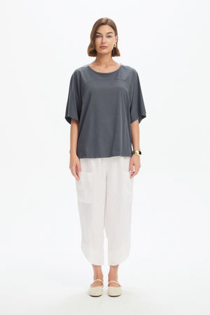 WIDE SLEEVE YOKE TEE