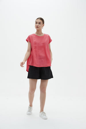 RELAXED GATHER TOP