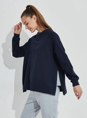 SIDE ZIP SWEAT