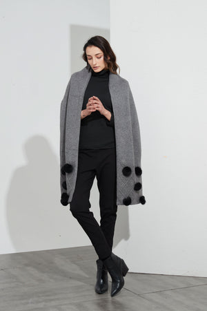 POM POM SCARF