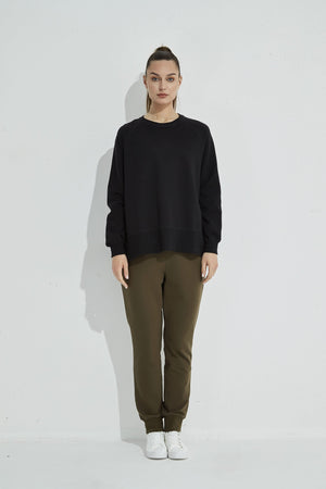 SIDE ZIP SWEAT