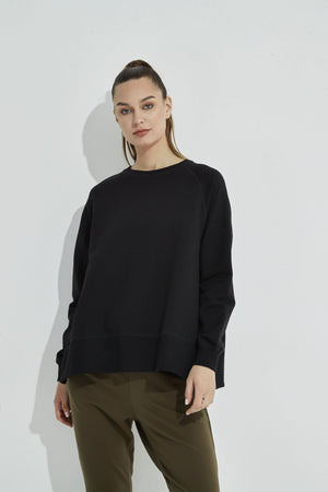 SIDE ZIP SWEAT