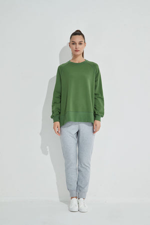 SIDE ZIP SWEAT