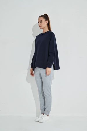 SIDE ZIP SWEAT