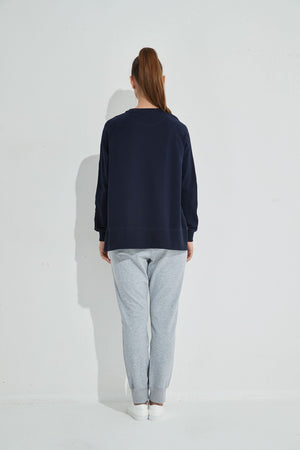 SIDE ZIP SWEAT