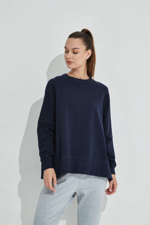 SIDE ZIP SWEAT