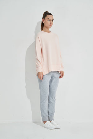 SIDE ZIP SWEAT