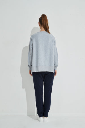SIDE ZIP SWEAT