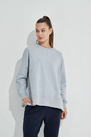 SIDE ZIP SWEAT