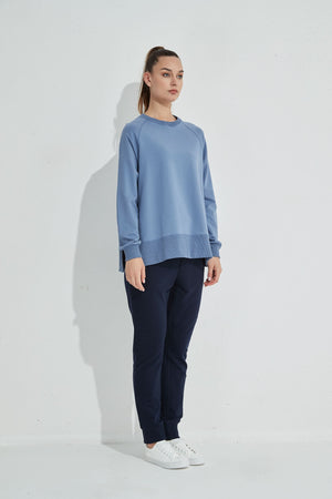 SIDE ZIP SWEAT
