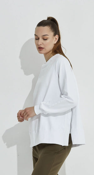 SIDE ZIP SWEAT