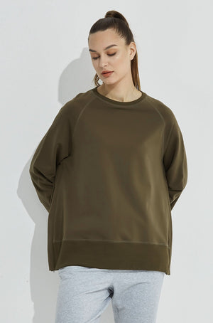 SIDE ZIP SWEAT