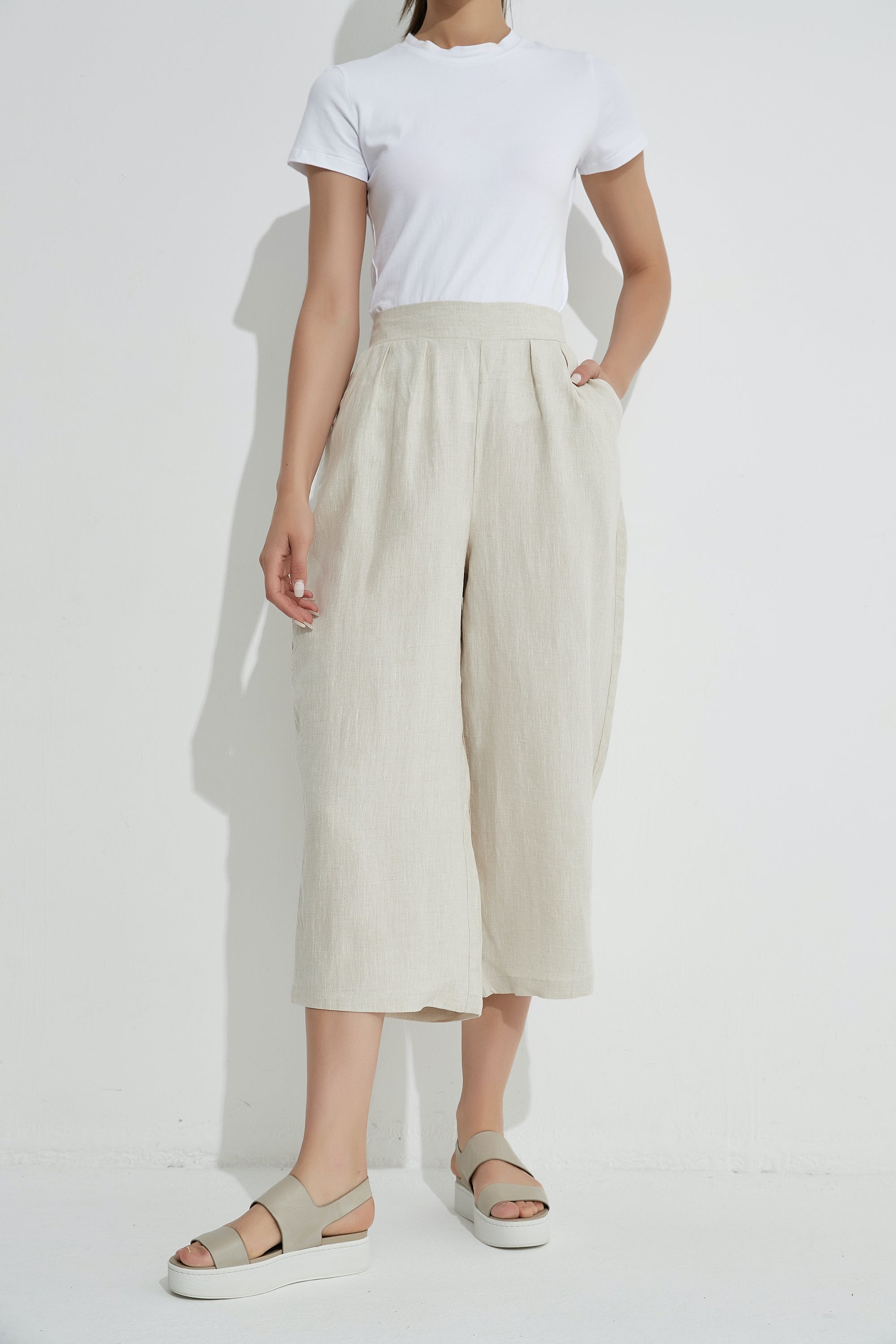 CROPPED POCKET PANT