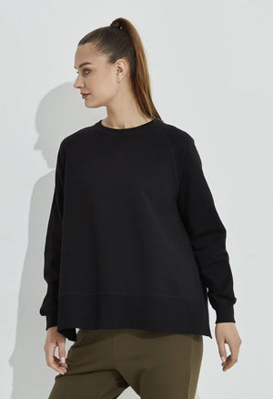 SIDE ZIP SWEAT