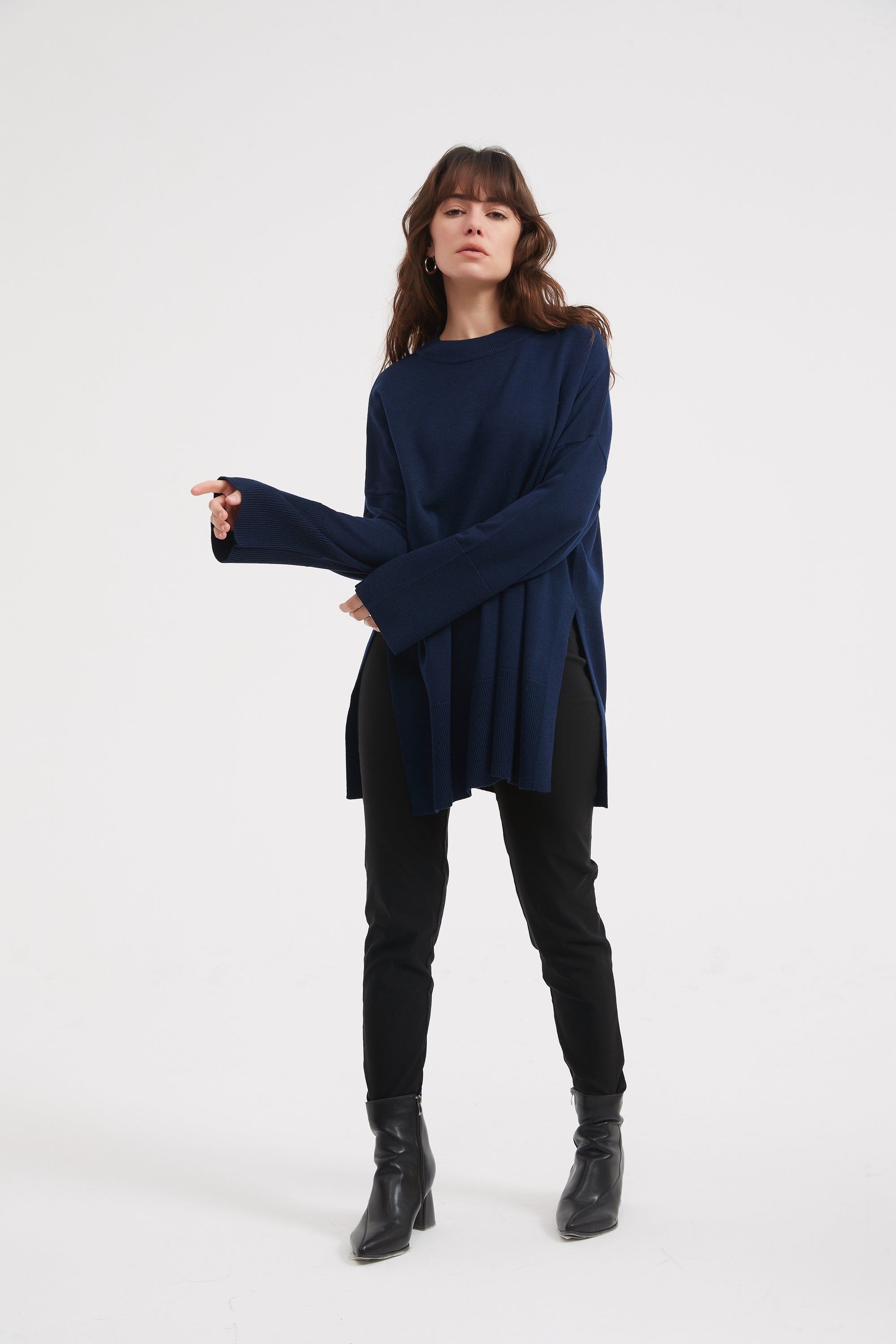 DEEP HEM KNIT