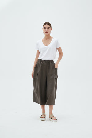 BOXY POCKET CULOTTE