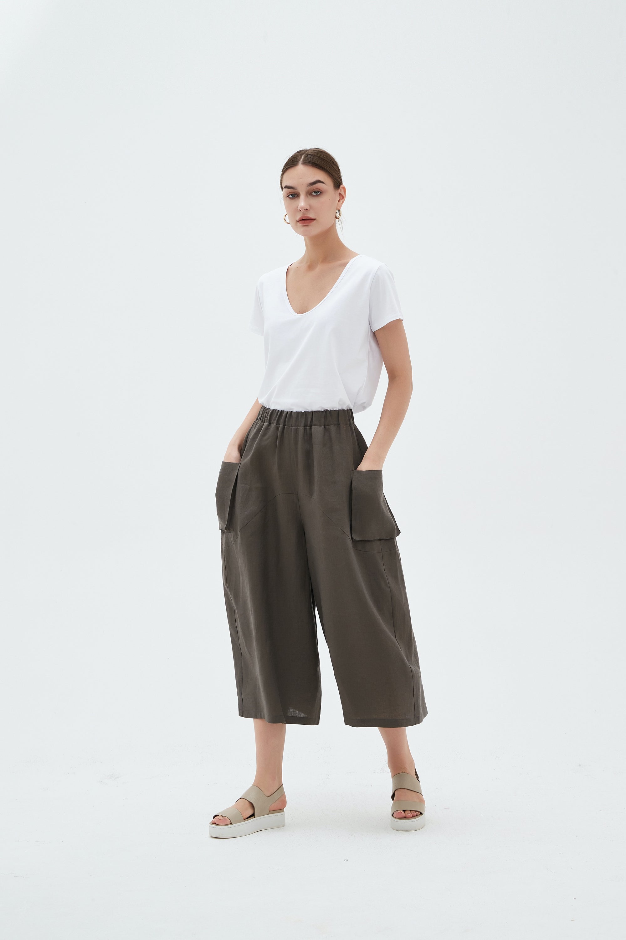 BOXY POCKET CULOTTE