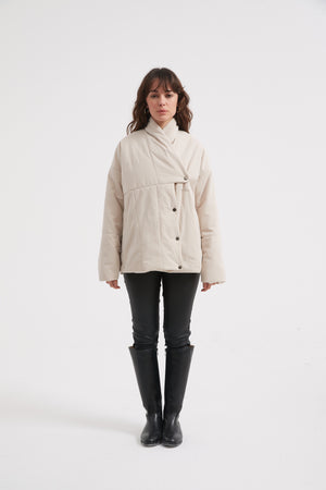 SHAWL COLLAR COAT