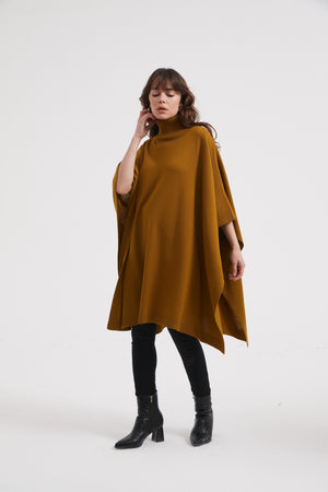 ROLL NECK SHAWL